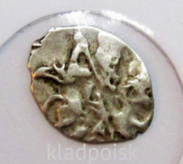 Копейка серебро Фёдор Алексеевич (чешуя), 1676-1682 гг., арт 4 Копейка серебро Фёдор Алексеевич (чешуя), 1676-1682 гг., арт 4