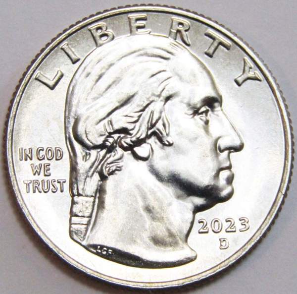 Монета 25 центов США Элеонора Рузвельт из серии «Американские женщины» (2023) D Монета 25 центов США Элеонора Рузвельт из серии «Американские женщины» (2023) D