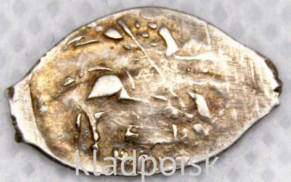 Копейка серебро Борис Федорович Годунов (чешуя), 1598-1605 гг. Новгородский денежный двор (арт 5)