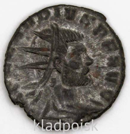 Монета Антониниан Римская Империя Император Марк Аврелий Клавдий II Готский 268-270 гг., арт 16