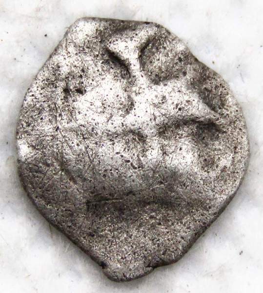 Полушка (1/4 копейки) серебро Фёдор Иванович 1584-1598 гг. Москва