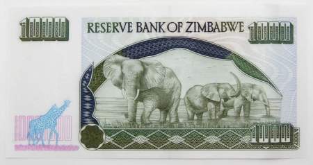 Банкнота Зимбабве 1000 долларов 2003 года