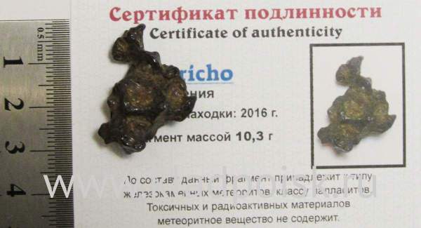 Осколок метеорита Sericho (арт 25)