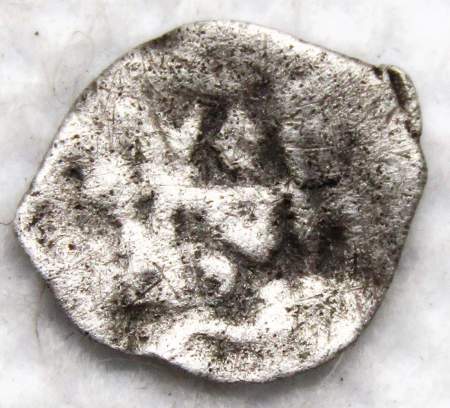 Полушка (1/4 копейки) серебро Фёдор Иванович 1584-1598 гг. Москва