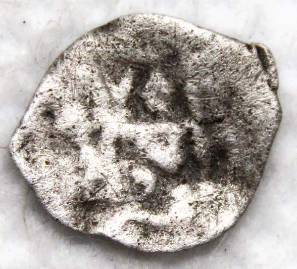 Полушка (1/4 копейки) серебро Фёдор Иванович 1584-1598 гг. Москва