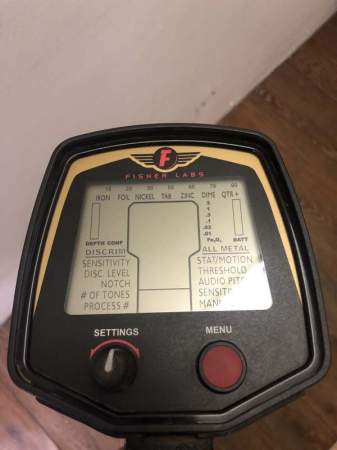 Металлоискатель Fisher F75 б/у