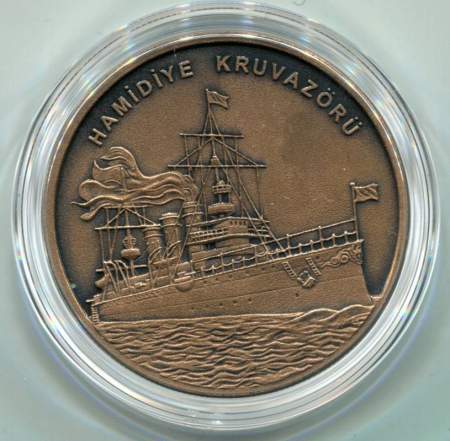 Набор монет 2,5 лиры Турция 2015 «Военные корабли», 5 монет