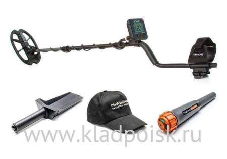 Металлоискатель Makro KRUZER + подарки (Nokta Pointer, бейсболка Nokta&Makro, совок Nokta&Makro)
