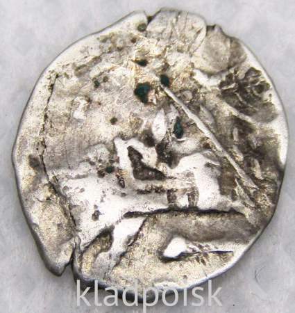 Копейка серебро Петр I Алексеевич (чешуя), Москва, Старый денежный двор, арт 6