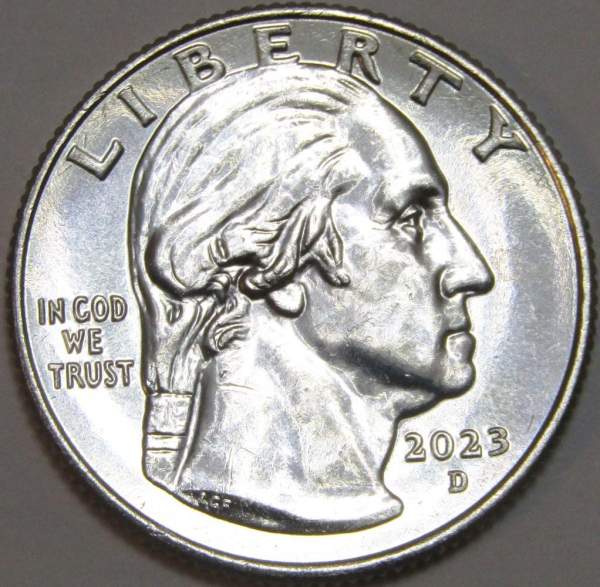 Монета 25 центов США Балерина Мария Толчиф из серии «Американские женщины» (2023) D