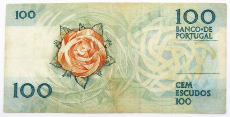 Банкнота 100 эскудо 1998 года Португалия