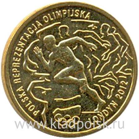 Монета 2 злотых Польша, Польская сборная на XXX летних Олимпийских играх в Лондоне, 2012