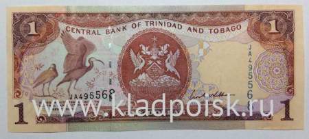 Банкнота 1 доллар 2006 года - Тринидад и Тобаго