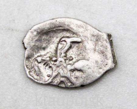 Полушка (1/4 копейки) серебро Иван IV Васильевич Грозный 1533-1584 гг. Москва, арт 11