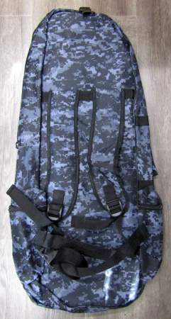 Рюкзак кладоискателя закрытый (Пикселы серый)