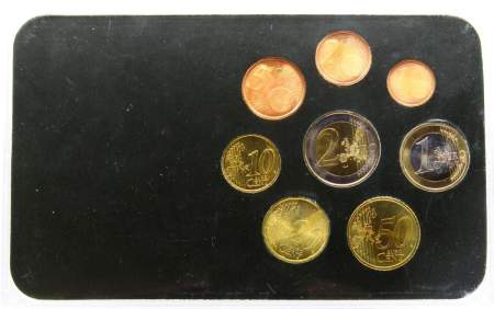 Набор монет Евро Испания 1999-2006 годов