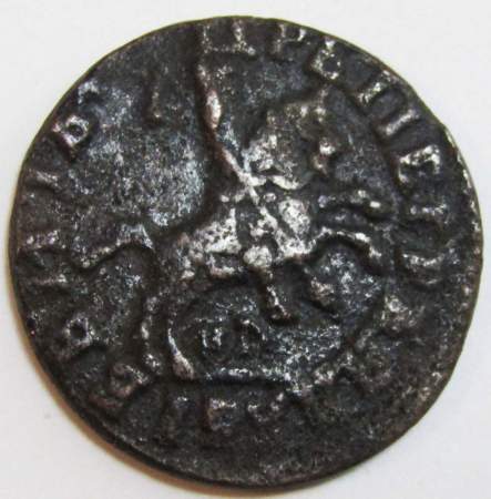 Монета 1 копейка Российской Империи 1714 Петр 1, арт 2
