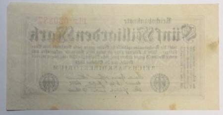 Банкнота 5 миллиардов марок 1923 года - Веймарская Республика