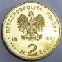 Монета 2 злотых Польша 150 лет со дня смерти Фредерика Шопена 1999