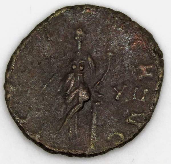 Монета Антониниан Римская Империя Император Марк Аврелий Клавдий II Готский 268-270 гг., арт 3