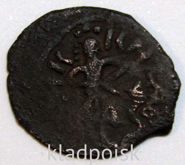 Монета Пуло Тверское, Человек с мечом/змея