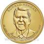 Монета 1 доллар США (2016) 40-й Президент Рональд Рейган