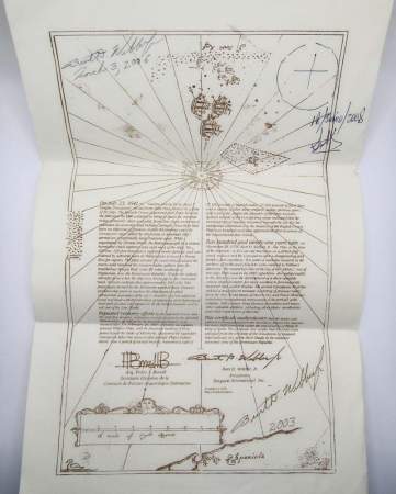 Медальон, изготовленный из испанской монеты 1641 года Пиастр, Макукин (8 реалов), монетный двор Мехико
