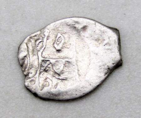 Полушка (1/4 копейки) серебро Иван IV Васильевич Грозный 1533-1584 гг. Москва, арт 11