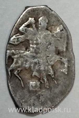 Копейка серебро Алексей Михайлович (чешуя), 1645-1676 гг. Арт. 2