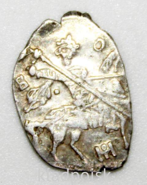 Копейка серебро Борис Федорович Годунов (чешуя), 1598-1605 гг. Московский денежный двор, ГКХ № 169 Копейка серебро Борис Федорович Годунов (чешуя), 1598-1605 гг. Московский денежный двор, ГКХ № 169