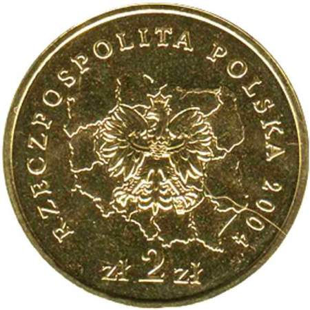 Монета 2 злотых Польша Воеводство Подляское, 2004