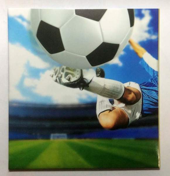 Набор 3 монеты и банкнота в красочном альбоме-планшете Мяч в огне