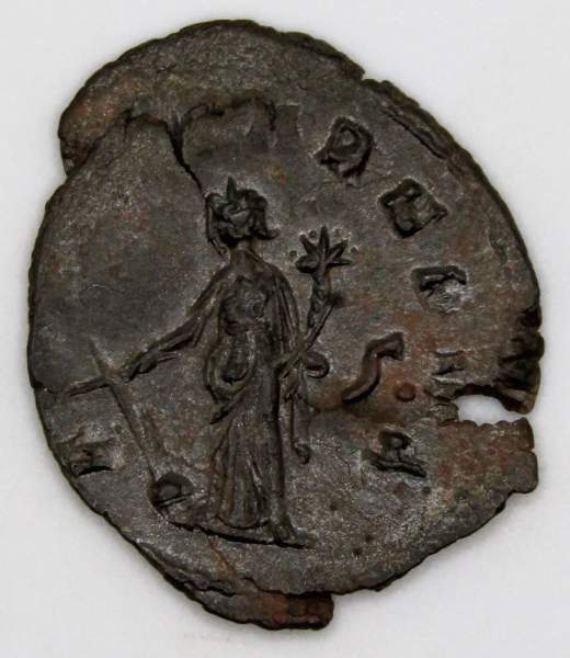 Монета Антониниан Римская Империя Публий Лициний Эгнаций Галлиен (218-268), арт 6