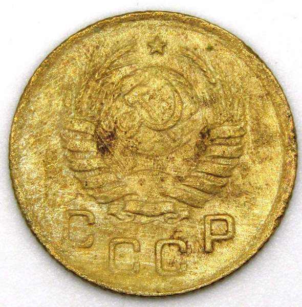 Монета 1 копейка СССР 1940 года, арт 2 Монета 1 копейка СССР 1940 года, арт 2