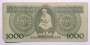 Банкнота 1000 форинтов 1983 года Венгрия