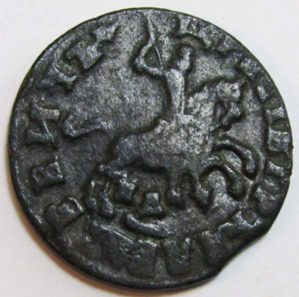 Монета 1 копейка Российской Империи 1716 (Петр I), арт 2 Монета 1 копейка Российской Империи 1716 (Петр I), арт 2