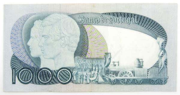 Банкнота 1000 эскудо 1982 года Португалия