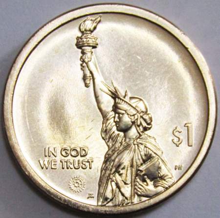 Монета 1 доллар США, Луизиана, Десантный катер (2023) D