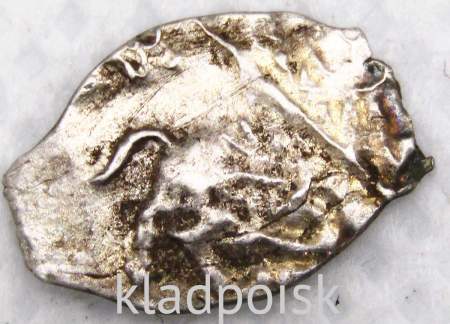 Копейка серебро Петр I Алексеевич (чешуя), Москва, Старый денежный двор, арт 5