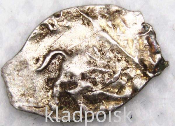 Копейка серебро Петр I Алексеевич (чешуя), Москва, Старый денежный двор, арт 5