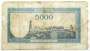 Банкнота 5000 лей 1945 года Румыния