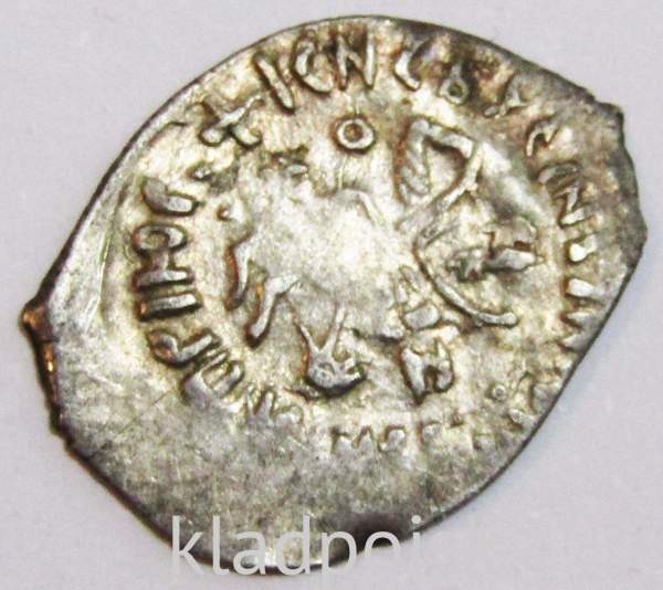 Денга серебро Дмитрий Шемяка, Галич 1447 год