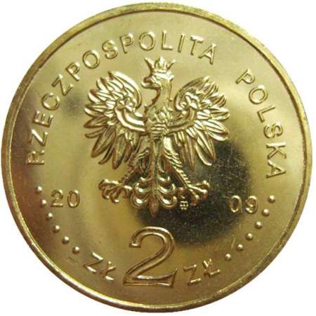 Монета 2 злотых Польша «Гусары XVII века», 2009