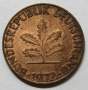 Монета 2 пфеннига Германия 1972 (F) Монета 2 пфеннига Германия 1972 (F)