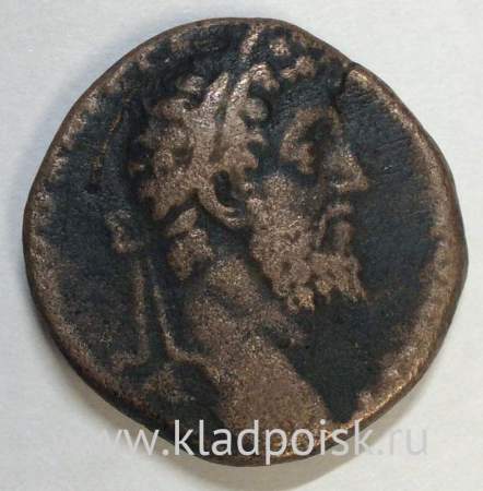 Монета Сестерций Римская Империя Луций Элий Аврелий Коммод (161-192)