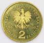 Монета 2 злотых Польша 2009 - 180 лет банковской системе Польши