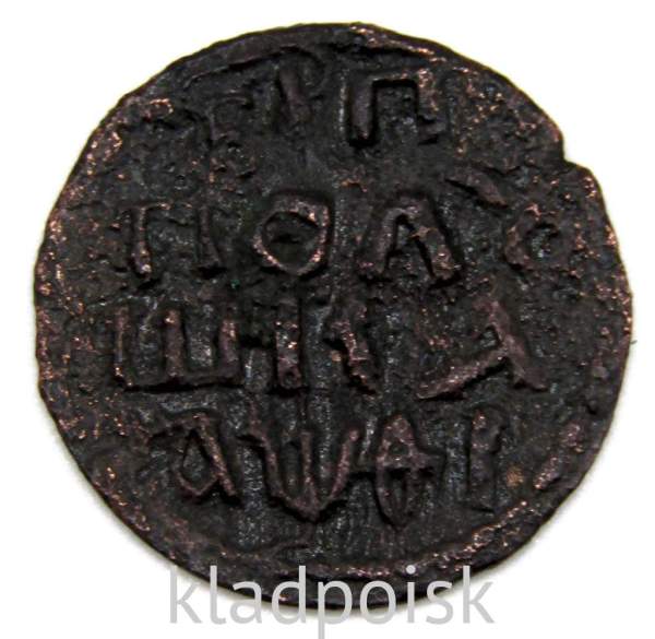 Монета полушка Российской Империи 1719 года (Петр I), арт 2