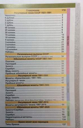 Каталог монет СССР и России 1918-2020