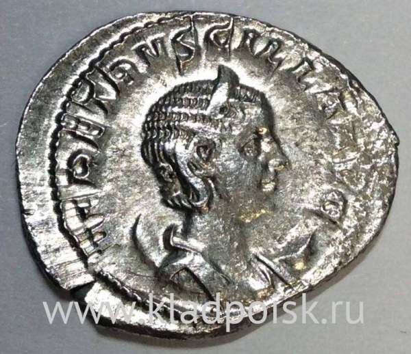 Монета Антониниан Римская Империя Герения Этрусцилла (жена Траяна Деция) 250-251 гг.