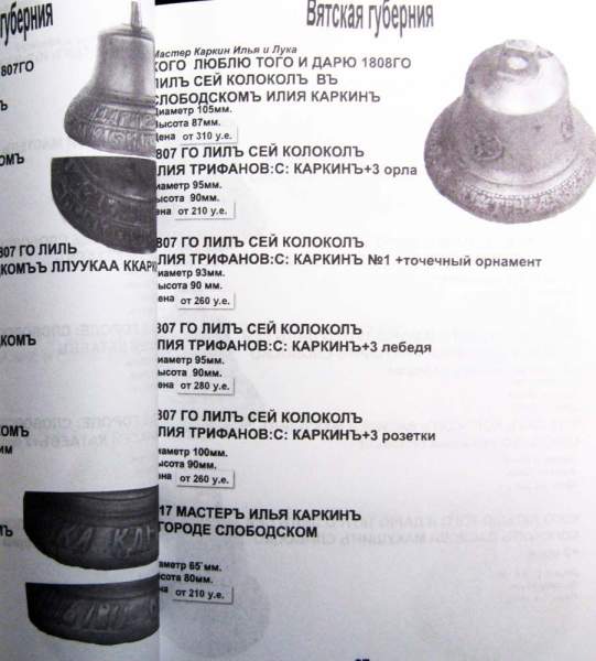 Каталог Поддужные колокольчики Каталог Поддужные колокольчики